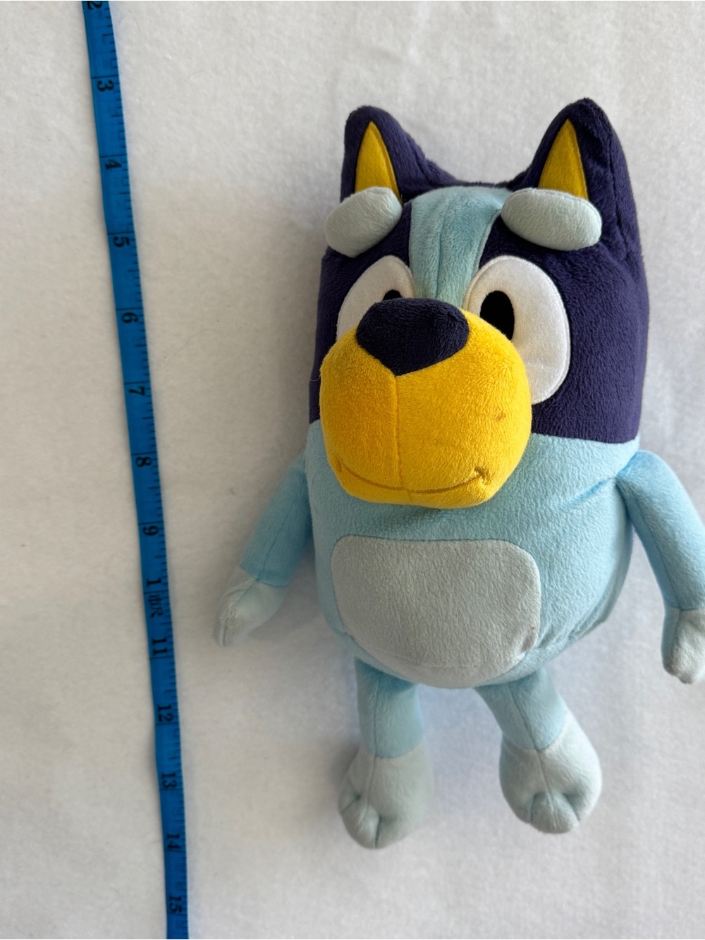 Bluey Plush Talking Stuffed Animal Toy 12" Says 3 Phrases & Plays Theme Song